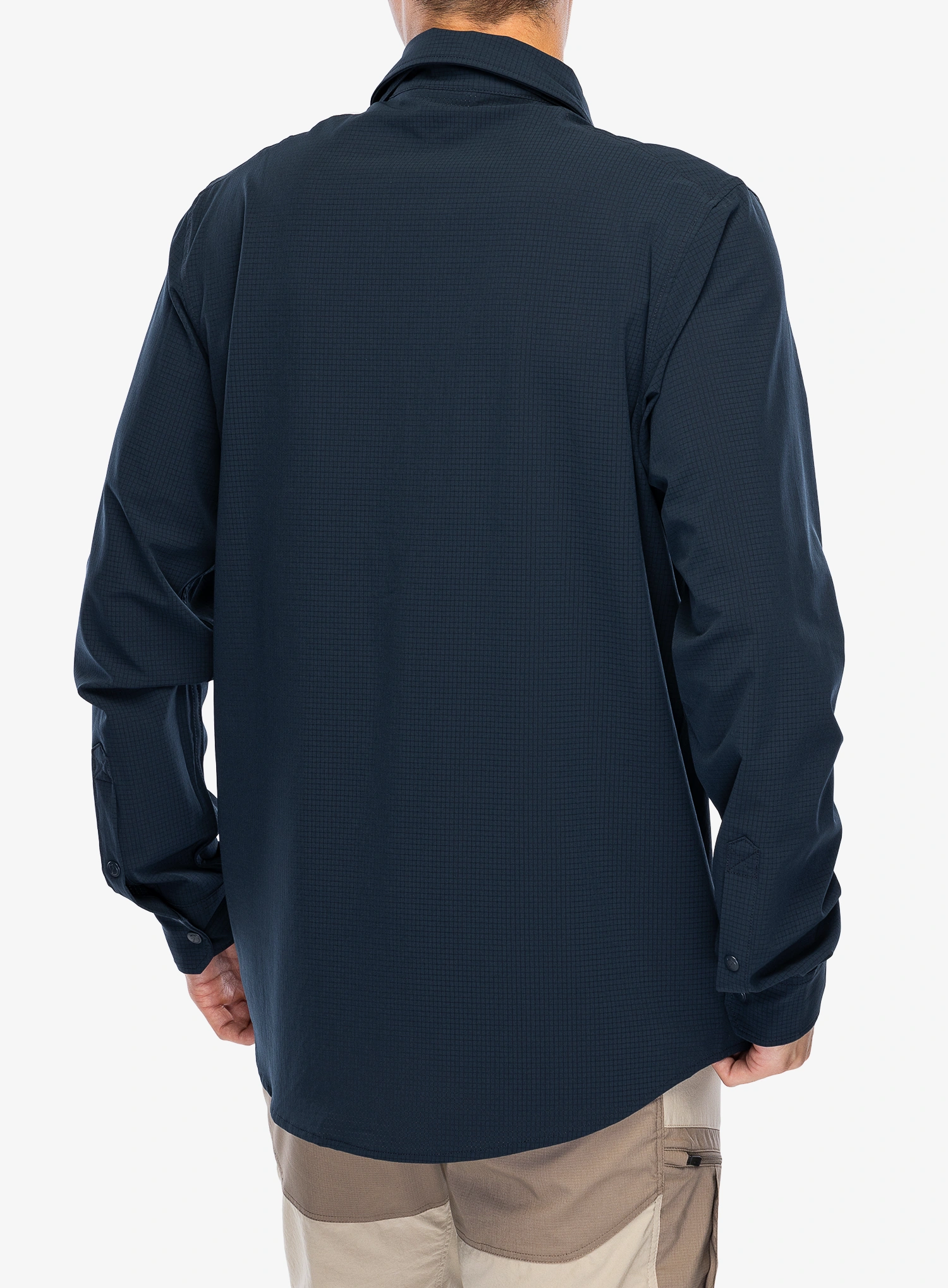 Košile Fjallraven Abisko Trekking Shirt - dark navy