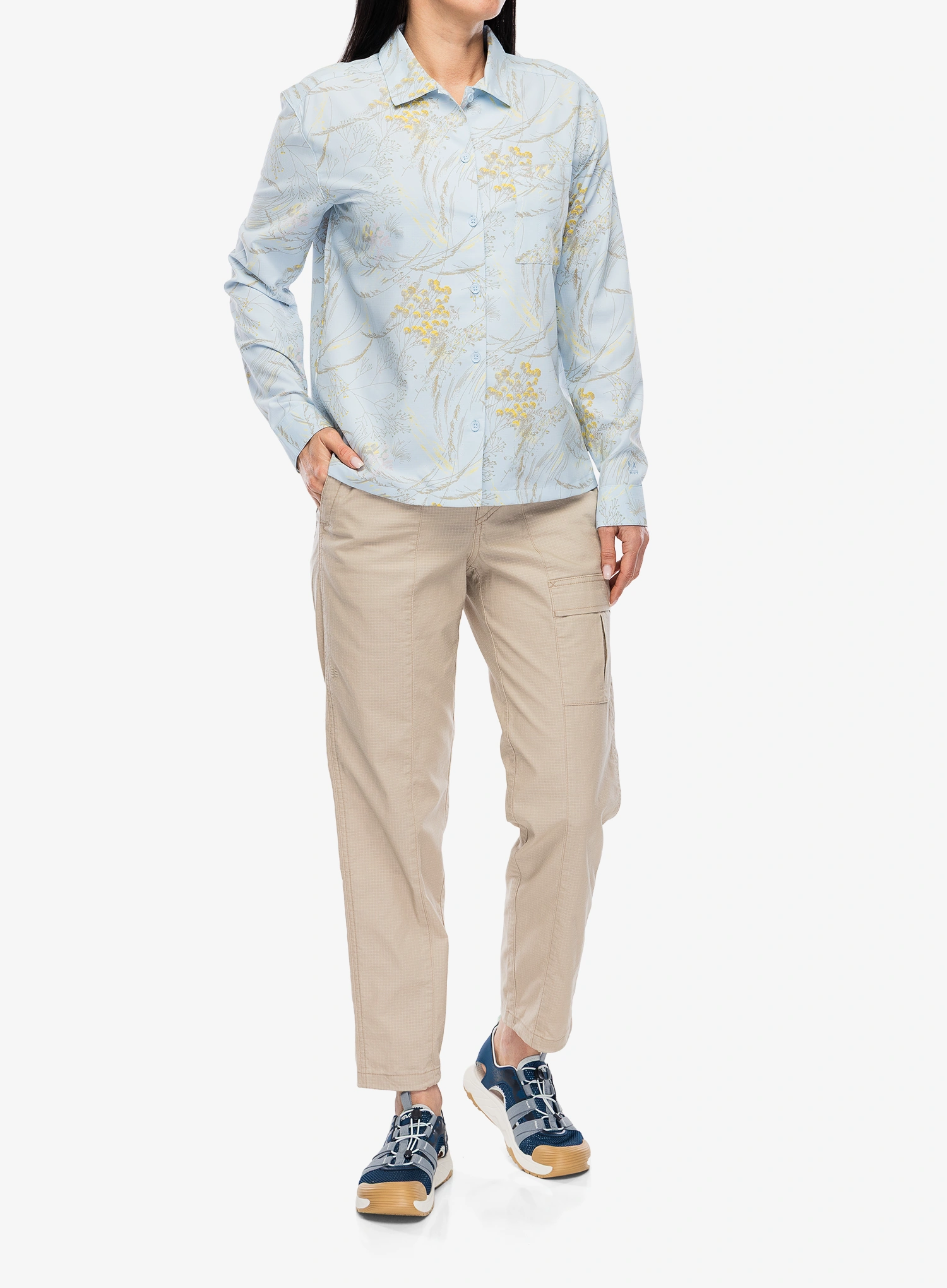 Košile dámská Royal Robbins Expedition III L/S - skyway meadow pt