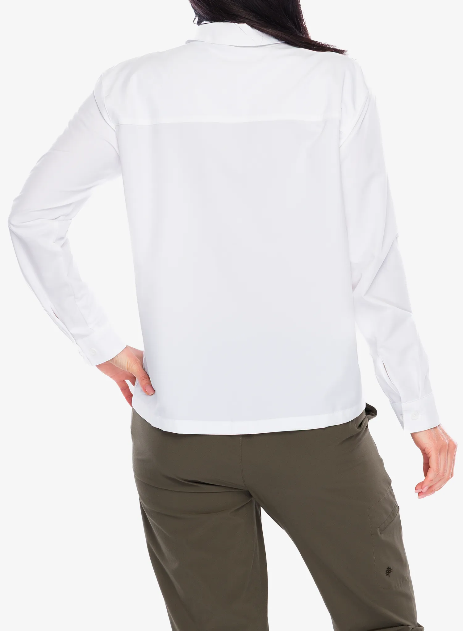 Košile dámská Royal Robbins Expedition III L/S - white