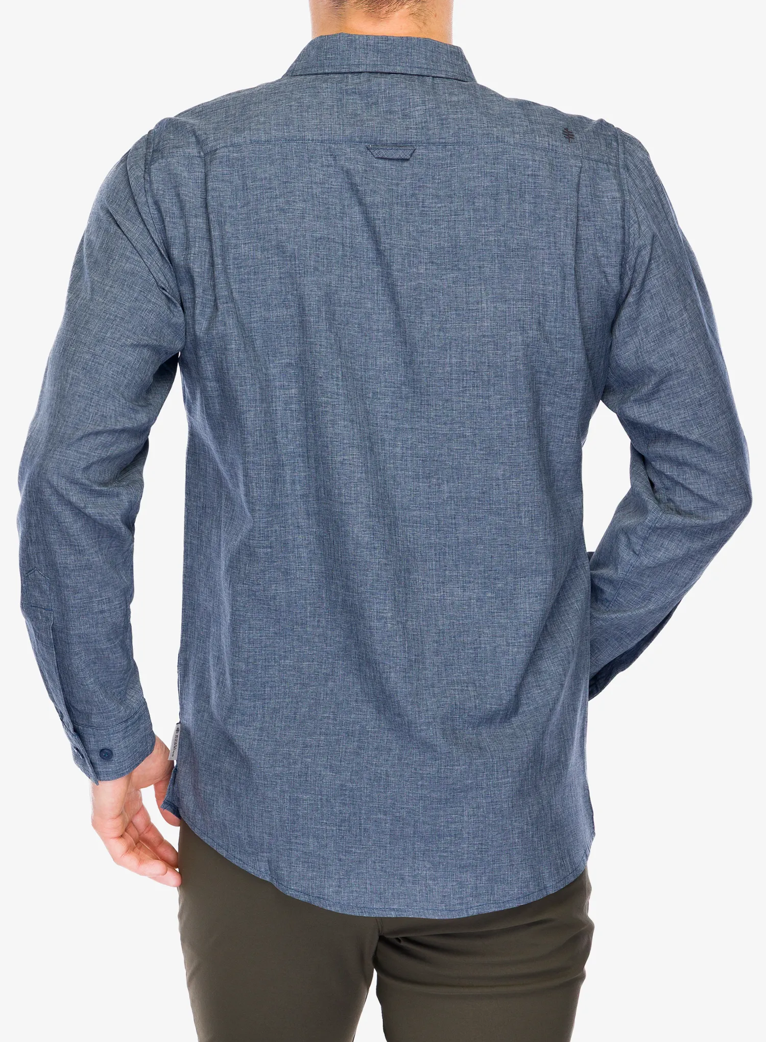 Košile Royal Robbins Amp Lite II L/S - deep blue htr
