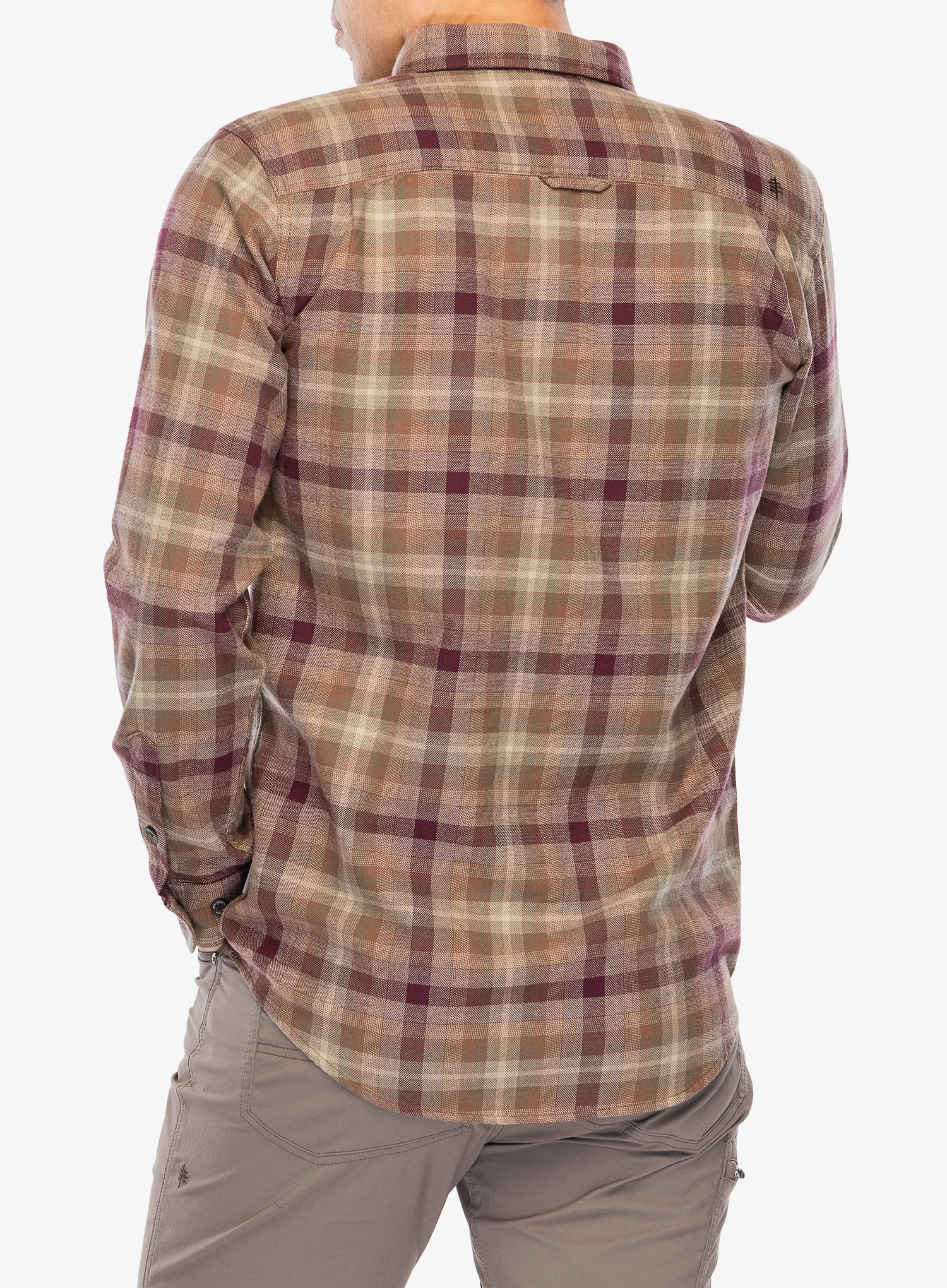 Košile Royal Robbins Lieback Organic Cotton Flannel LS - dusty olive dipsea pld