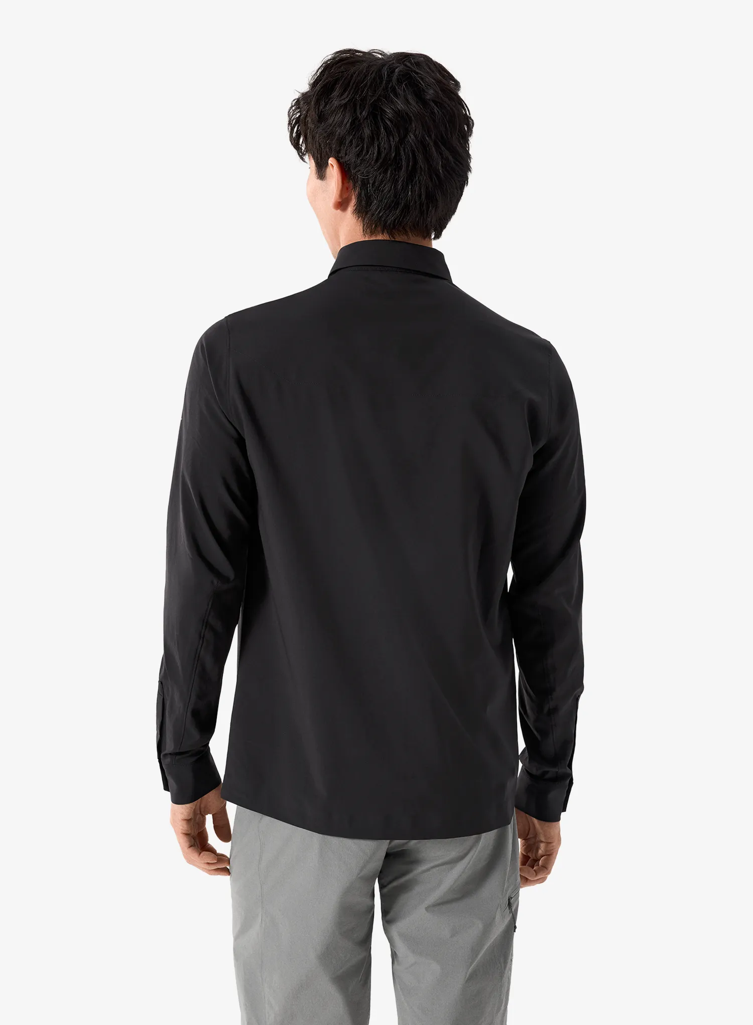 Turistická košile Arcteryx Skyline LS Shirt - black