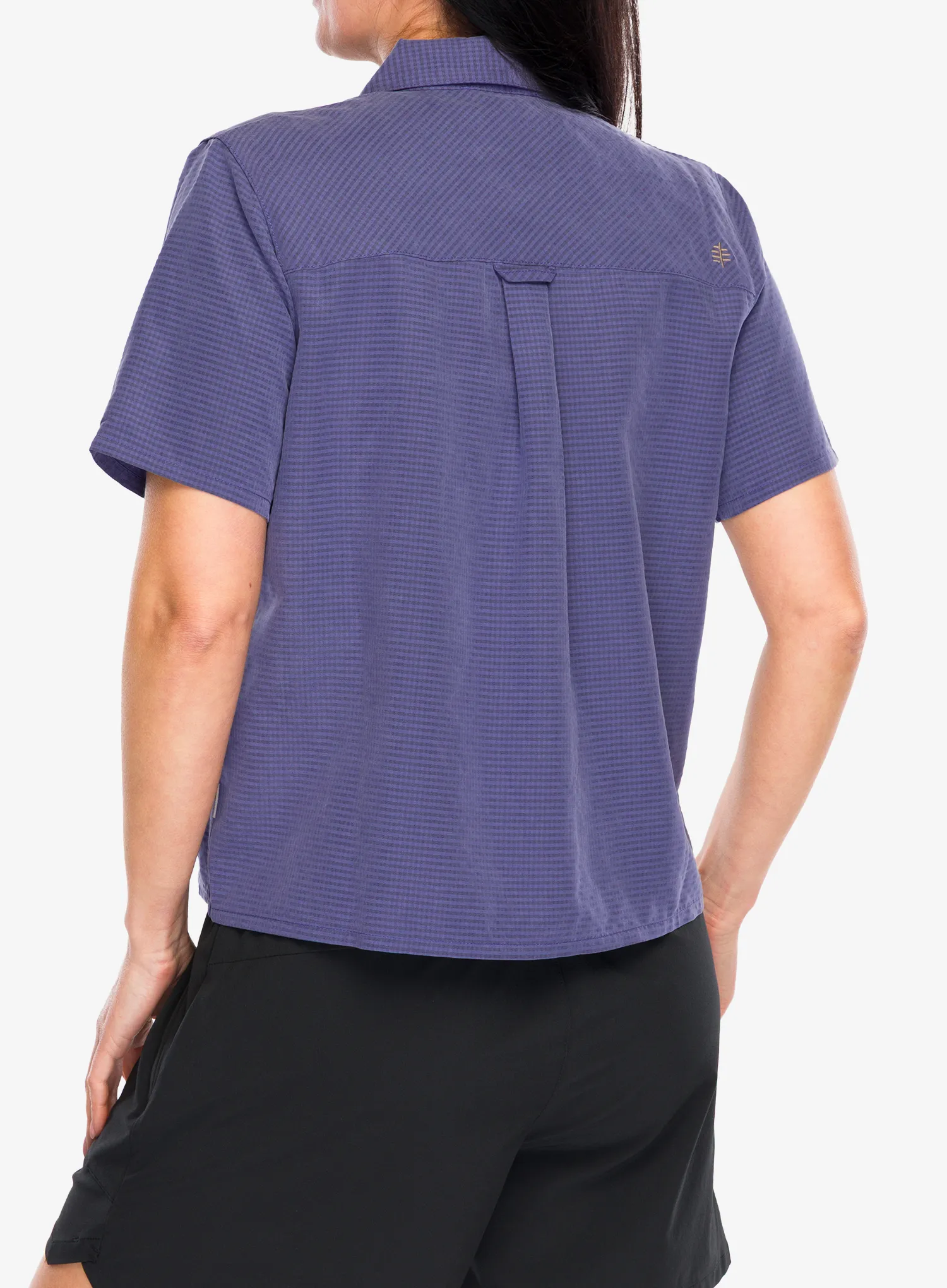 Dámská turistická košile Royal Robbins Desert Pucker S/S - future dusk