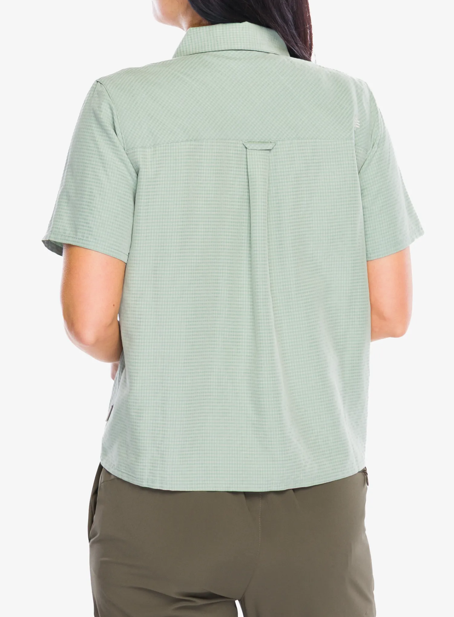 Dámská turistická košile Royal Robbins Desert Pucker S/S - sage leaf