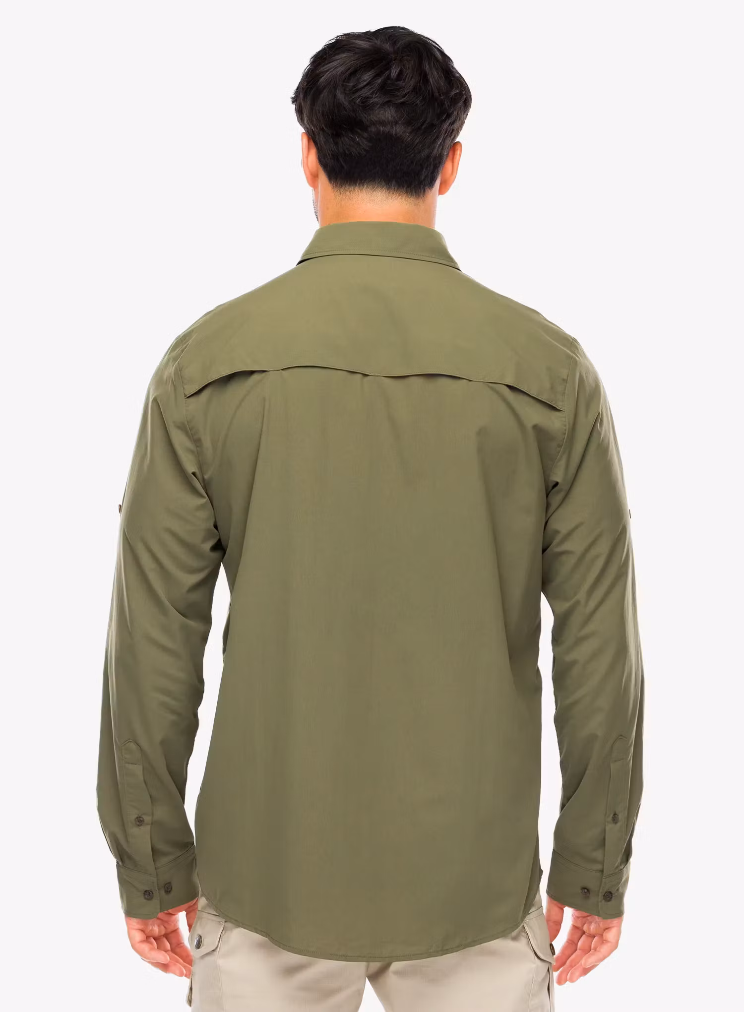 Turistická košile Fjallraven Abisko Hike Shirt LS - laurel green