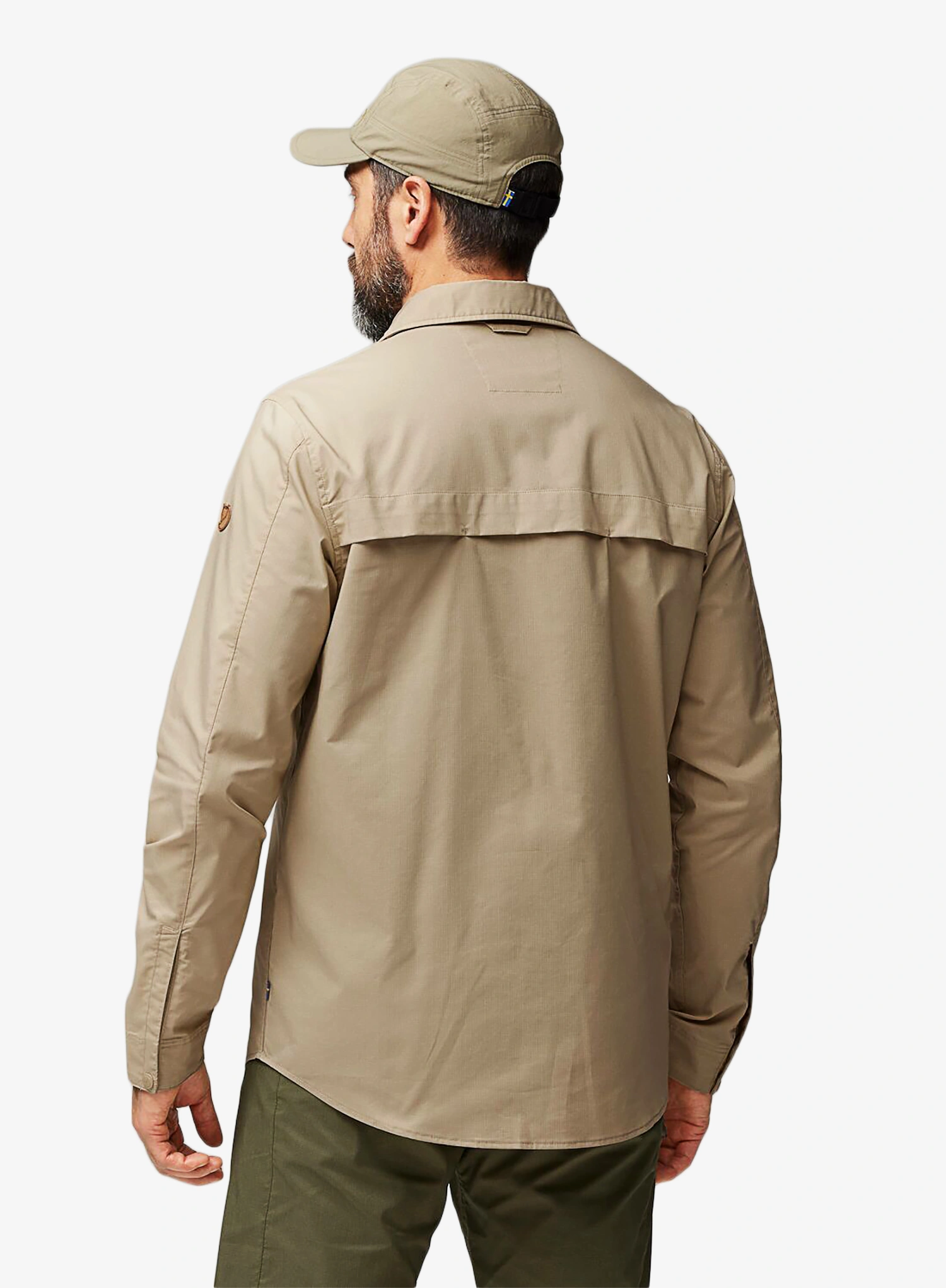 Turistická košile Fjallraven Abisko Trail Shirt LS - fossil