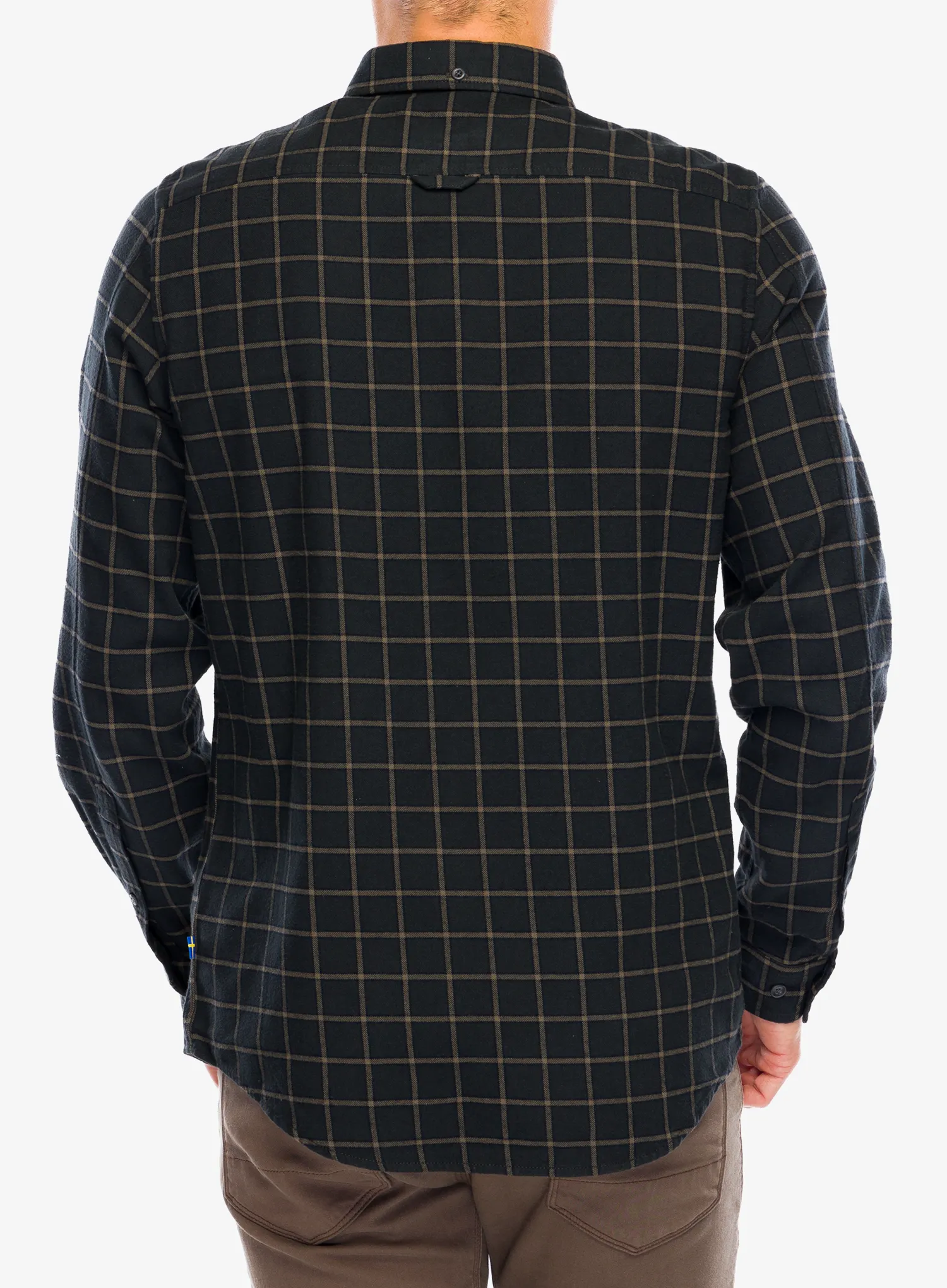 Turistická košile Fjallraven Ovik Flannel Shirt - dark grey