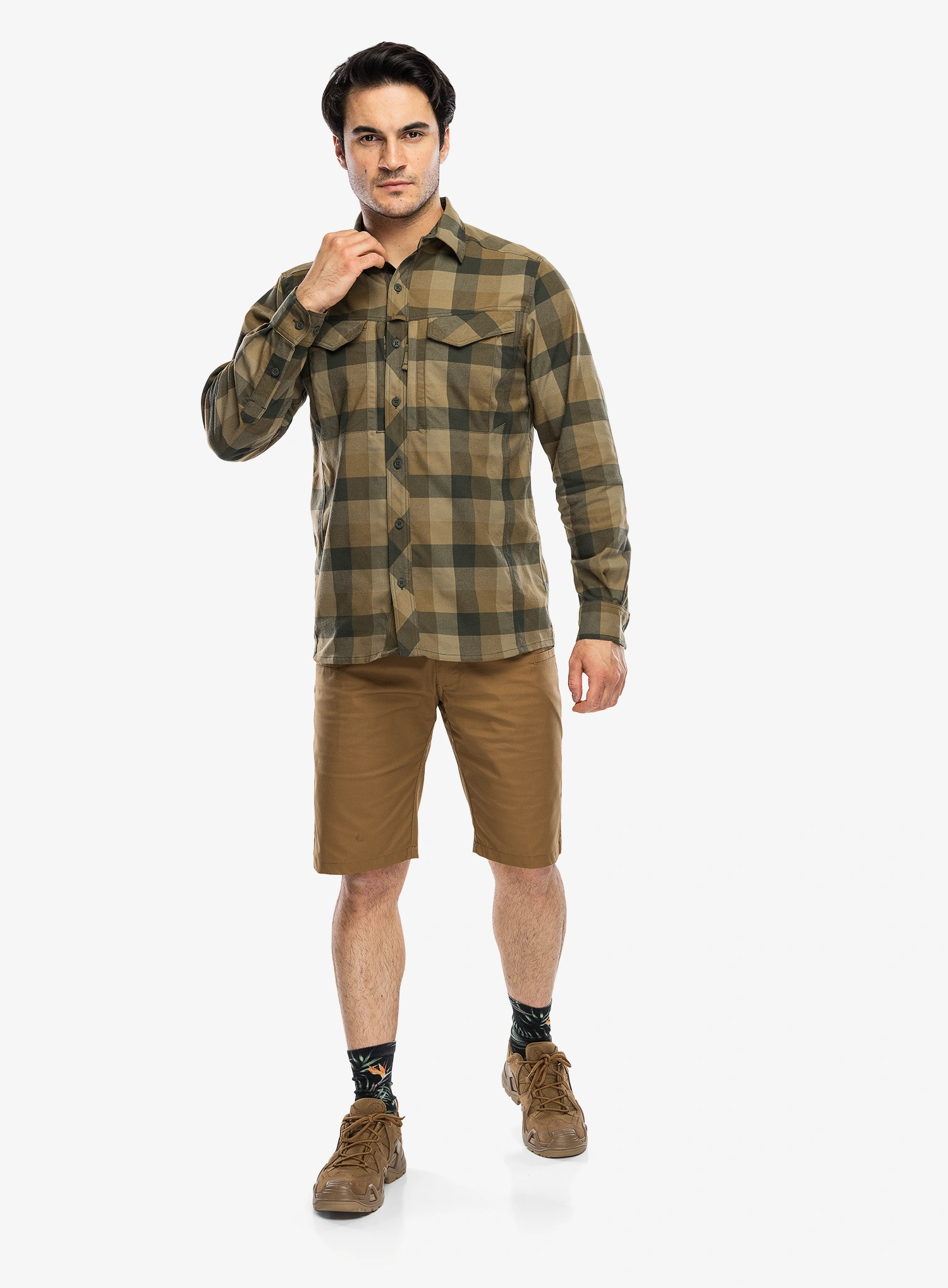 Turistická košile Helikon-Tex Defender Mk2 Nylon Sorona Blend - bayou moss