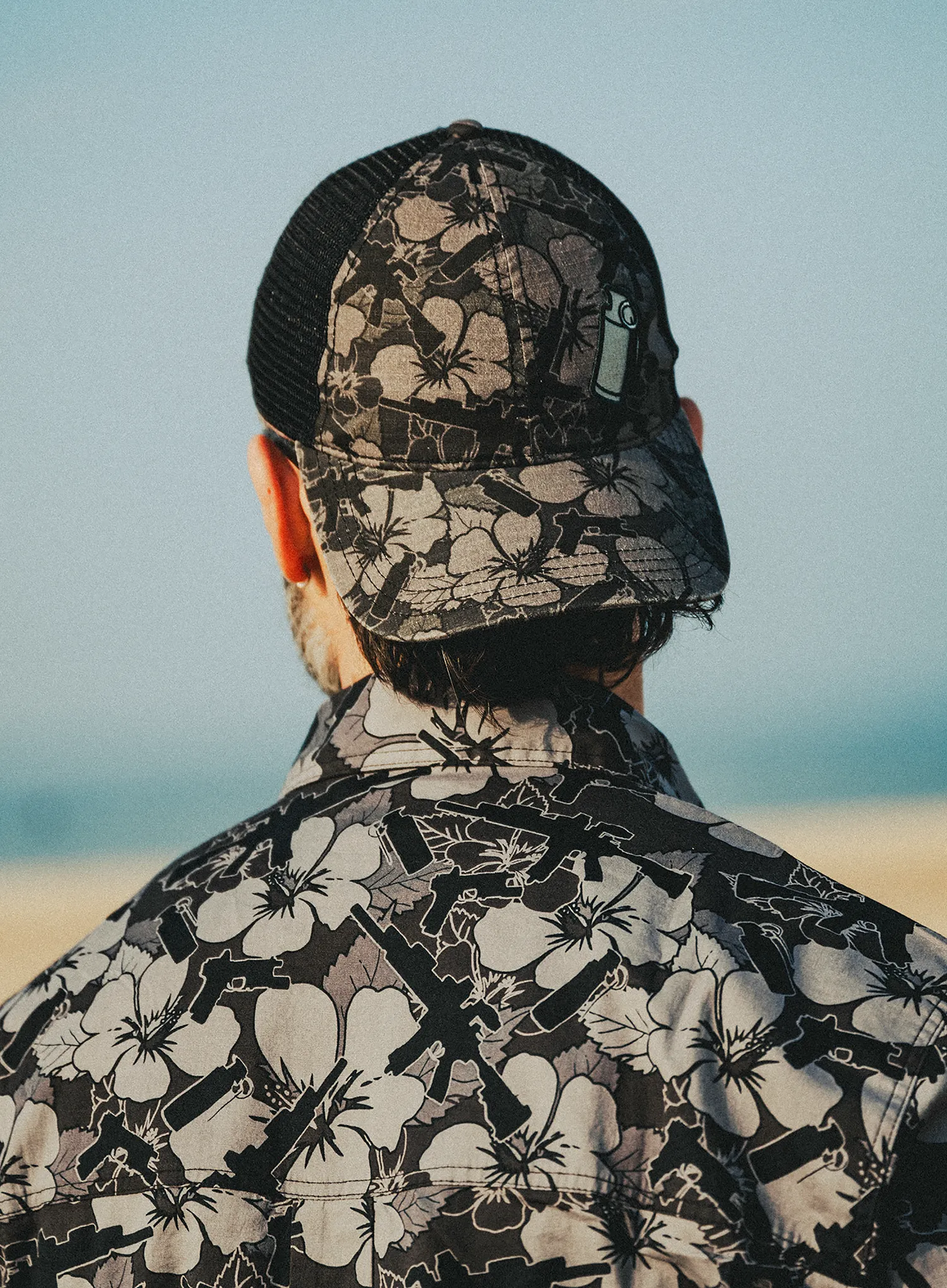 Turistická košile Helikon-Tex Tactical Hawaiian Short Sleeve - dark ops