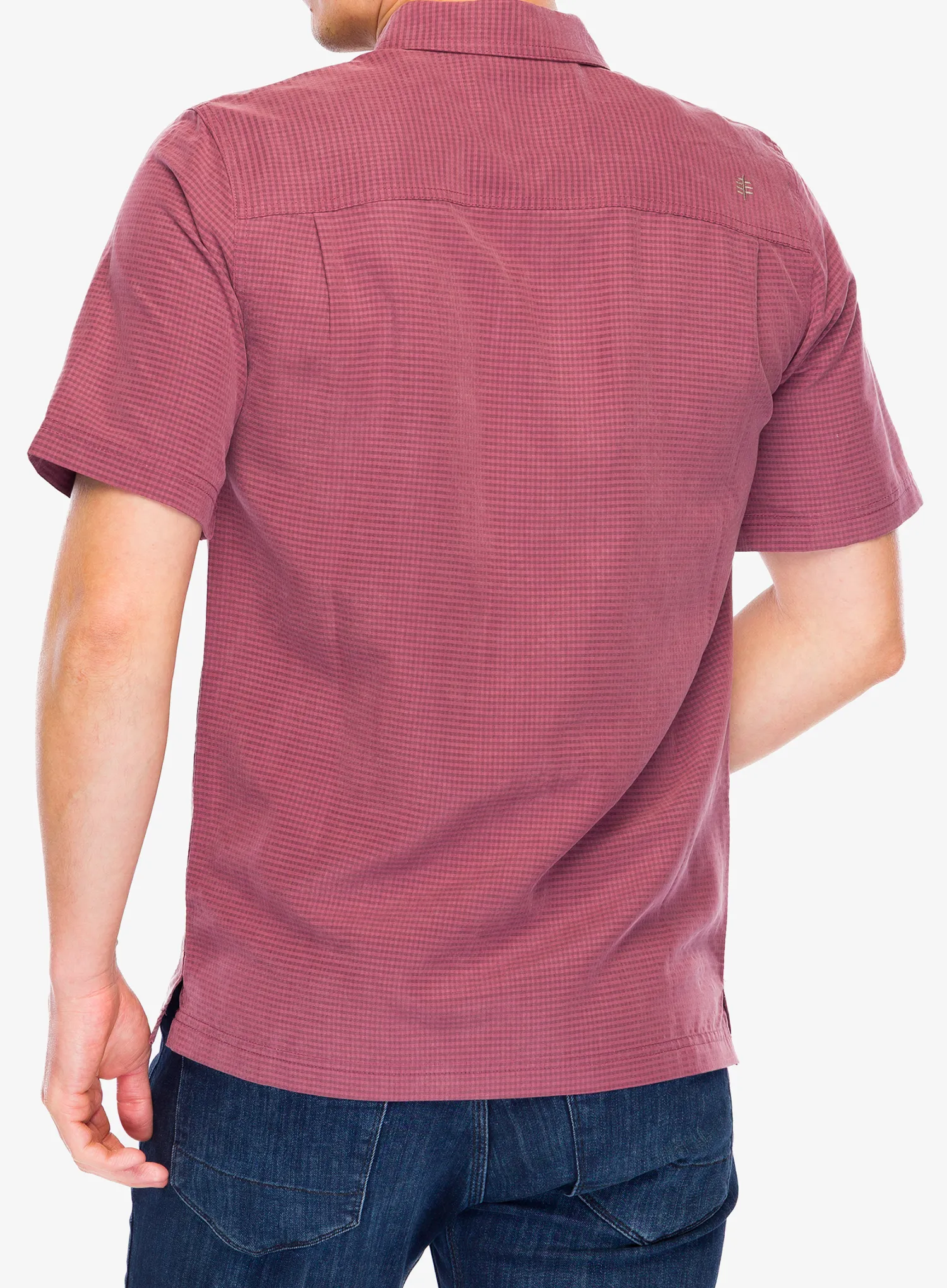 Turistická košile Royal Robbins Mojave Pucker Dry SS - wild rhubarb