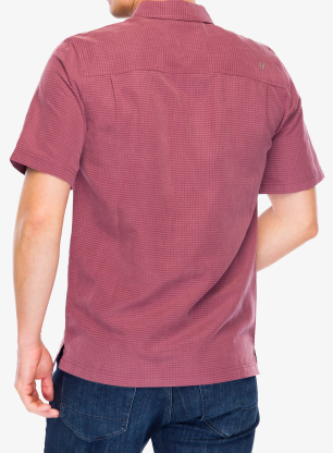 Turistická košile Royal Robbins Mojave Pucker Dry SS - wild rhubarb
