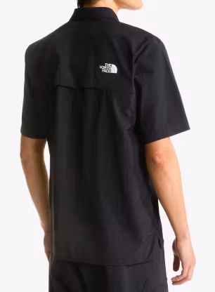 Turistická košile The North Face Packable Short Sleeve Shirt - tnf black
