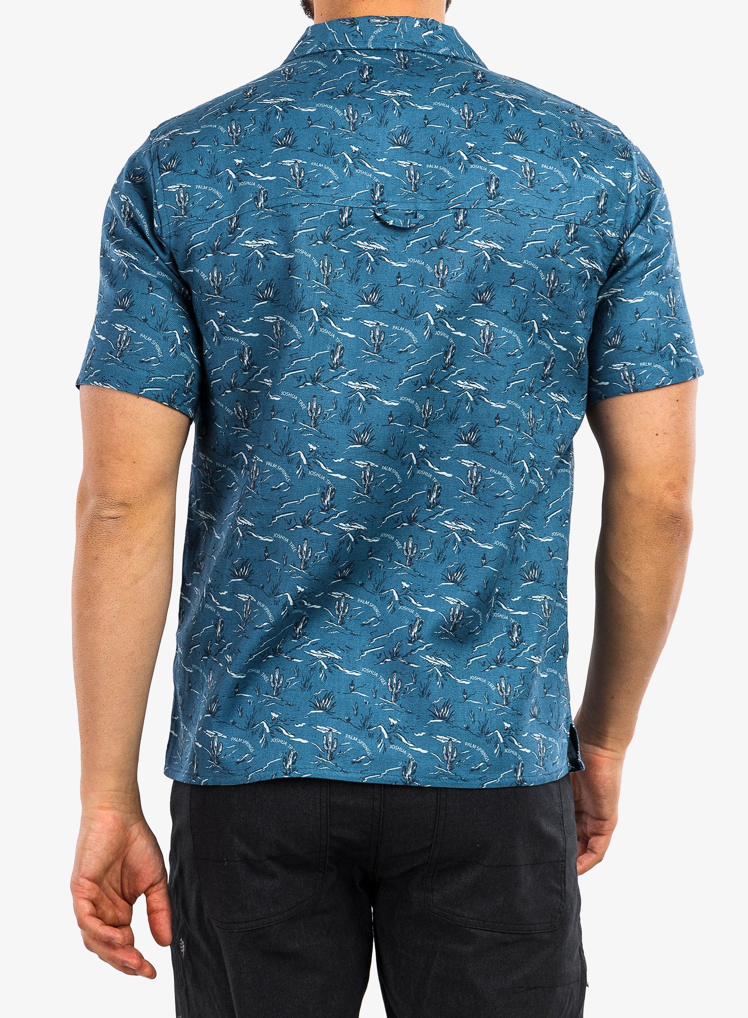 Cestovní košile Craghoppers NosiBotanical Hula S/S - blue print