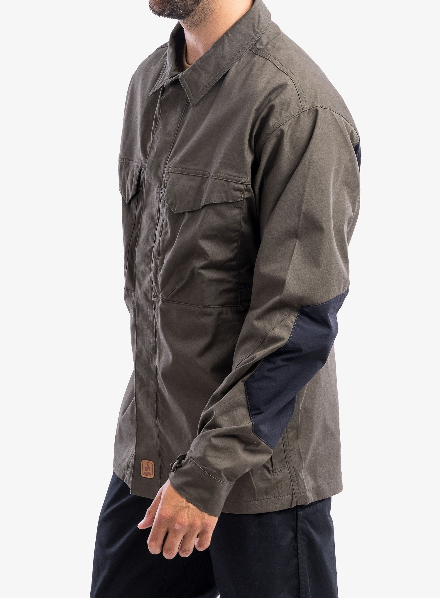 Cestovní košile Helikon-Tex Woodsman - taiga green/black