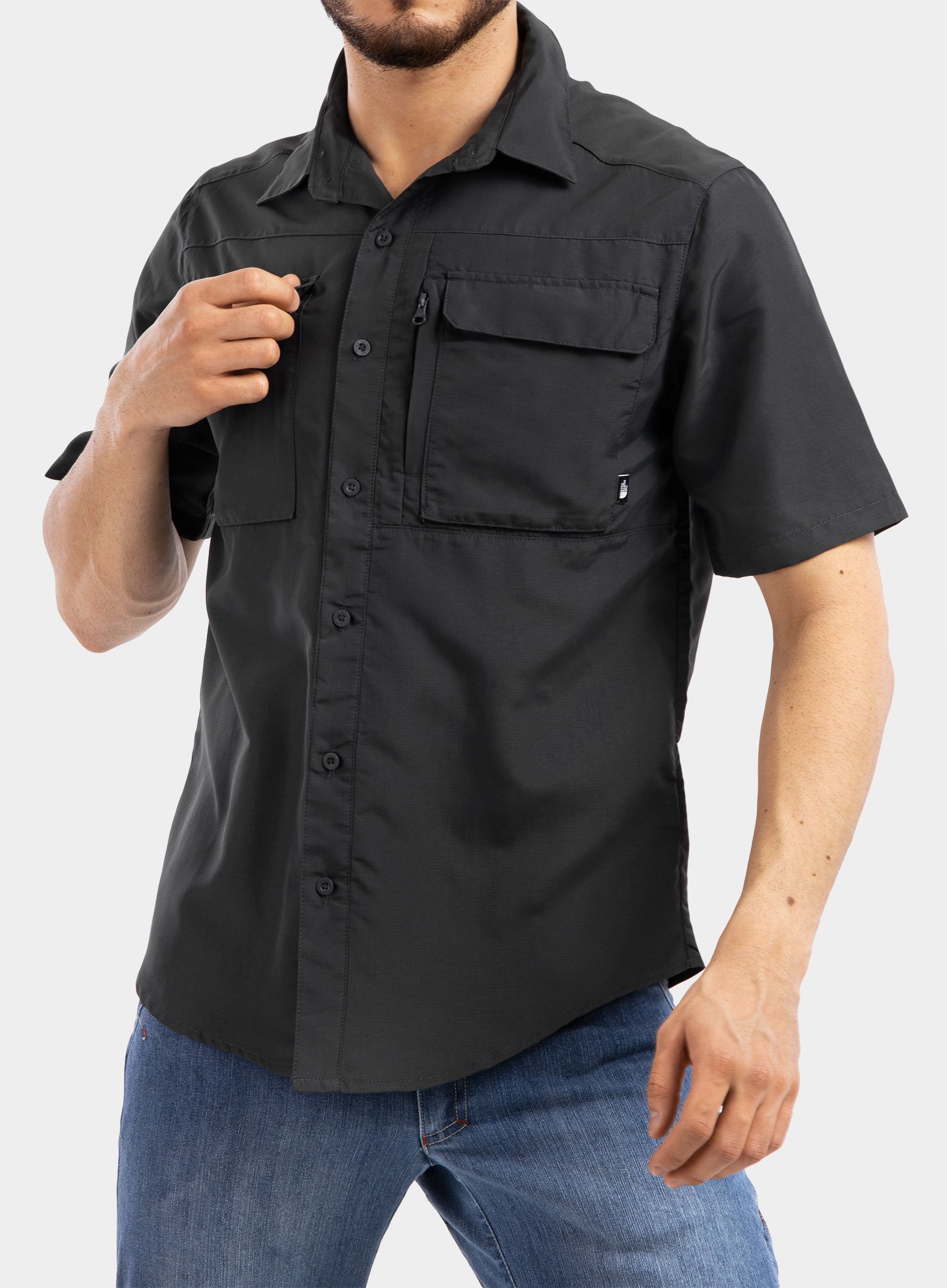 Turistické košile The North Face Sequoia Shirt S/S - a.grey