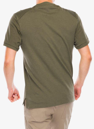 Bavlněné tričko adidas TERREX Xploric Logo SS Tee - olive strata