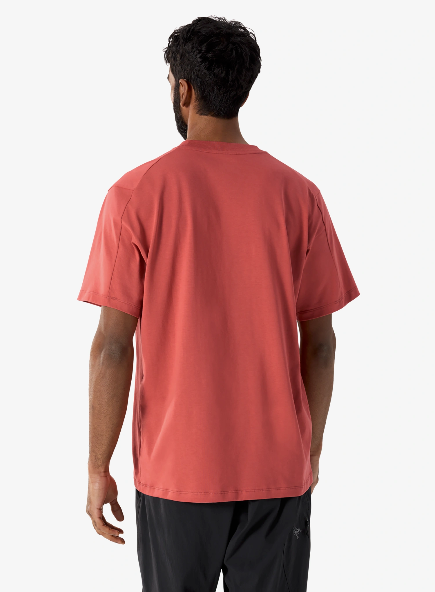 Bavlněné tričko Arcteryx Kragg SL Cotton Shirt SS - stone red