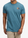 Bavlněné tričko Black Diamond Faded SS Tee - creek blue