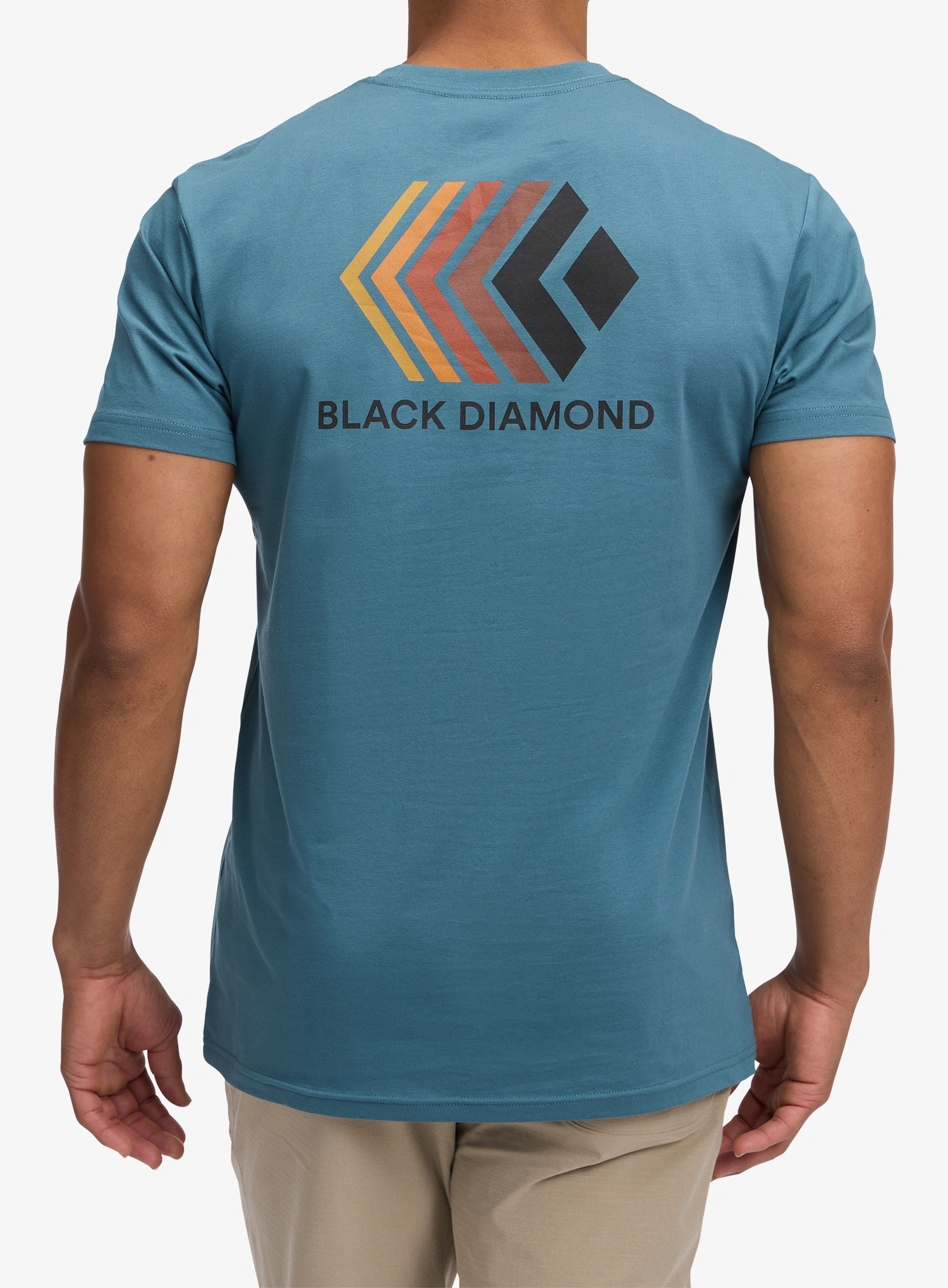 Bavlněné tričko Black Diamond Faded SS Tee - creek blue