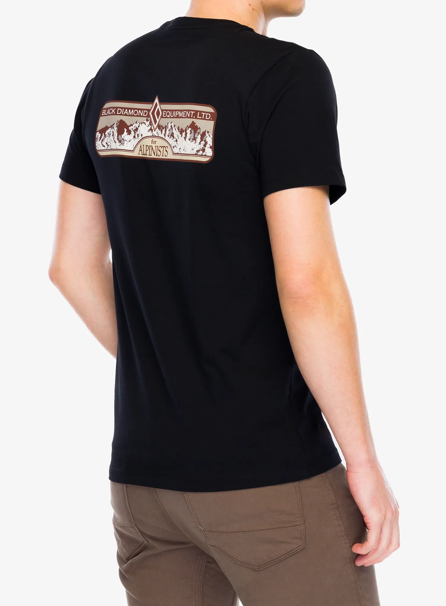 Bavlněné tričko Black Diamond Heritage Alpinist SS Tee - black
