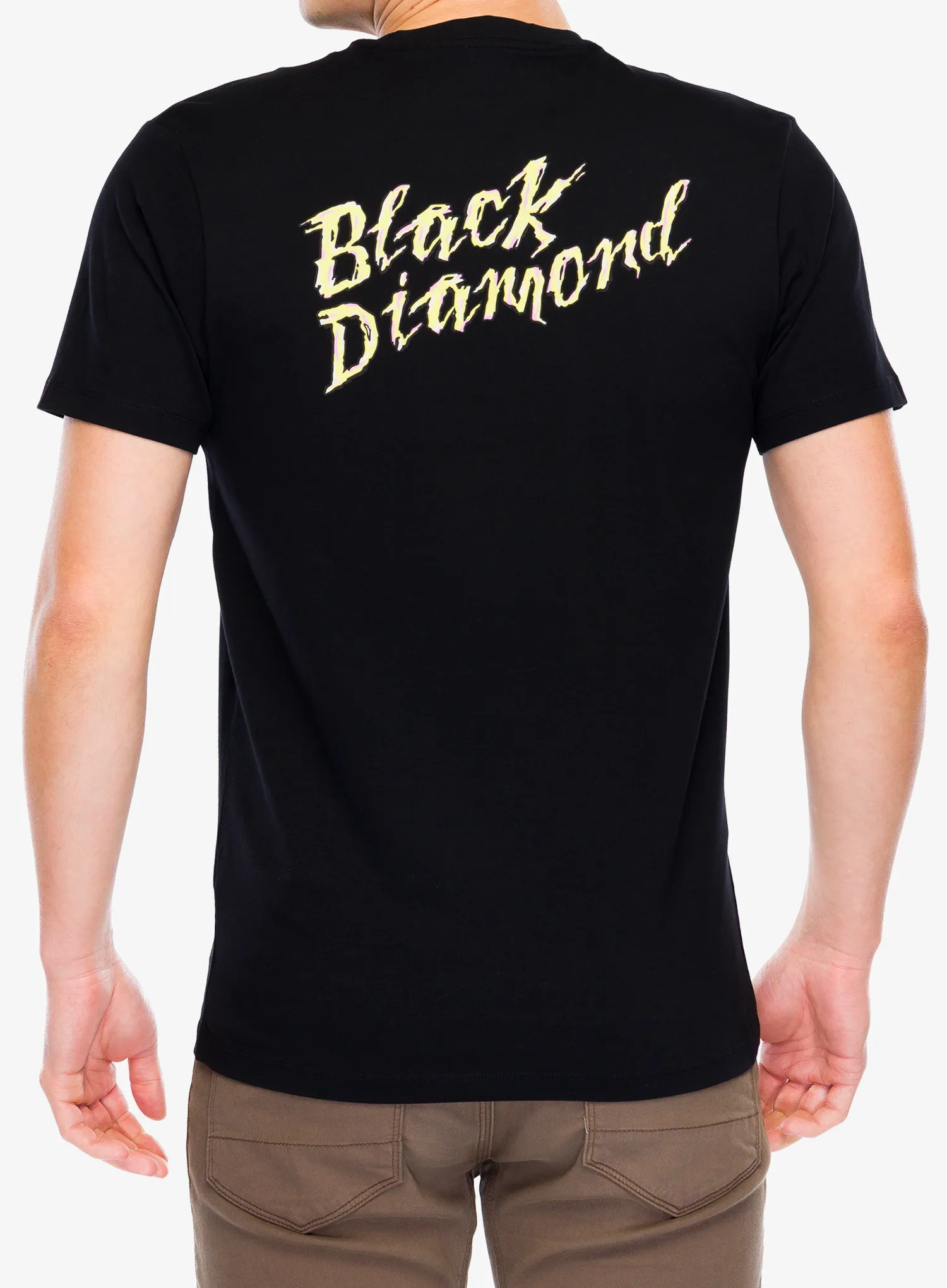 Bavlněné tričko Black Diamond Shredded SS Tee - black