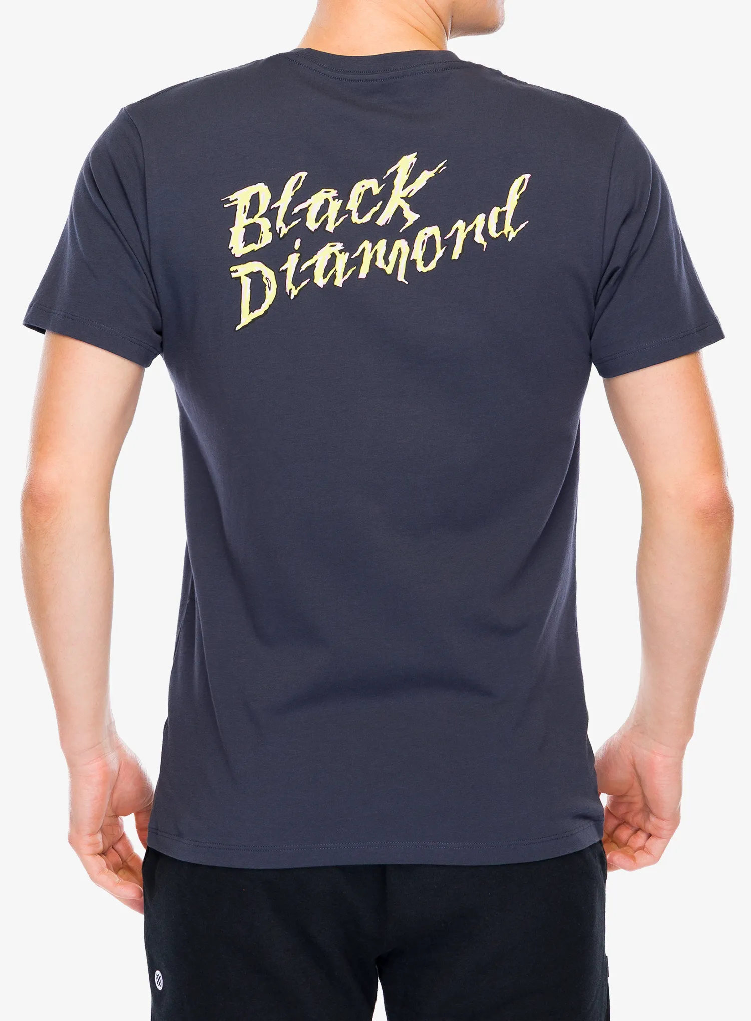 Bavlněné tričko Black Diamond Shredded SS Tee - charcoal