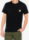 Bavlněné tričko Carhartt Force Pocket S/S T-Shirt - black