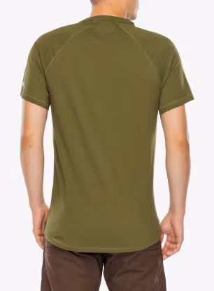 Bavlněné tričko Carhartt Force Pocket S/S T-Shirt - dark bronzed green