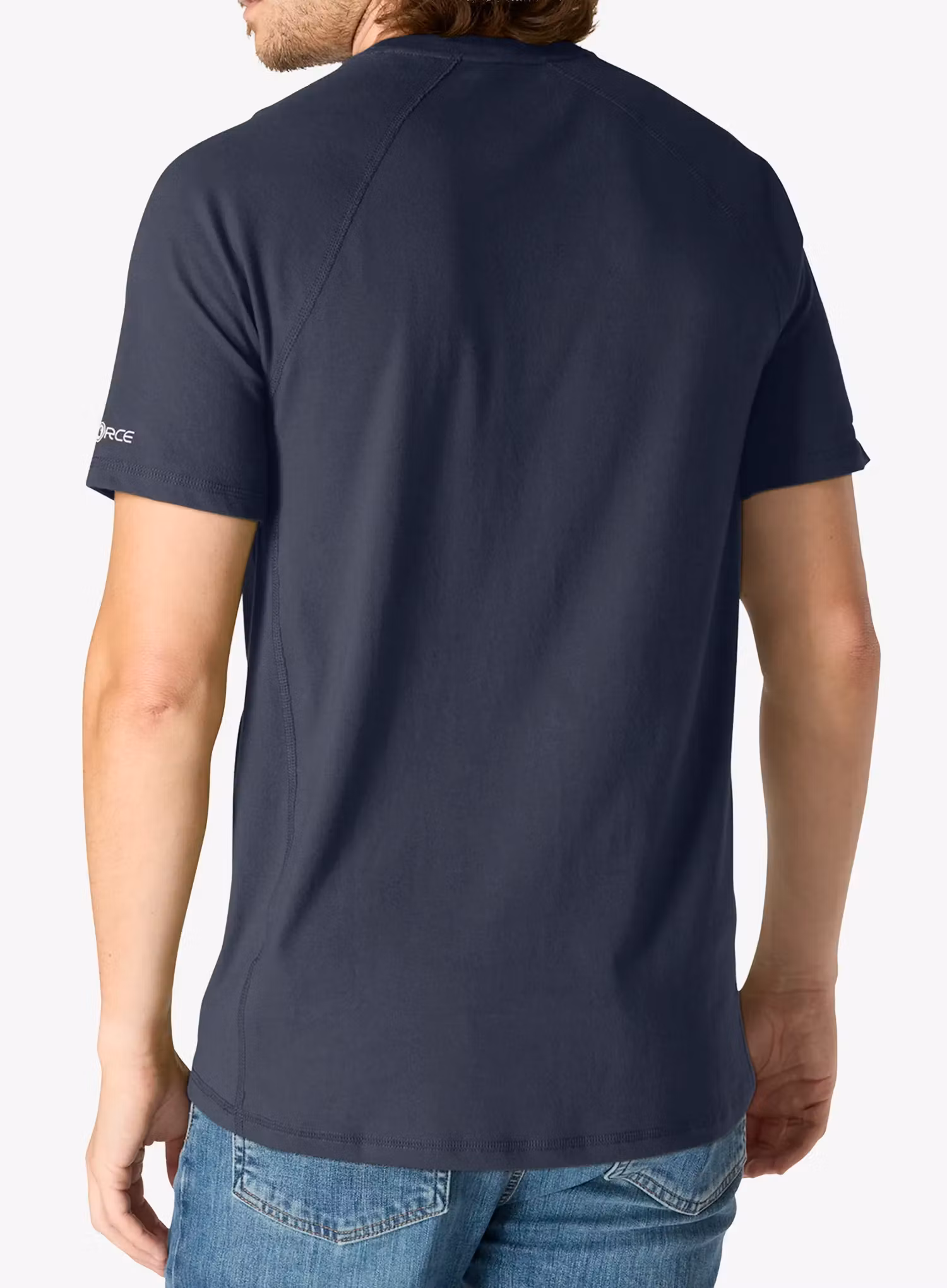 Bavlněné tričko Carhartt Force Relaxed T-Shirt - navy