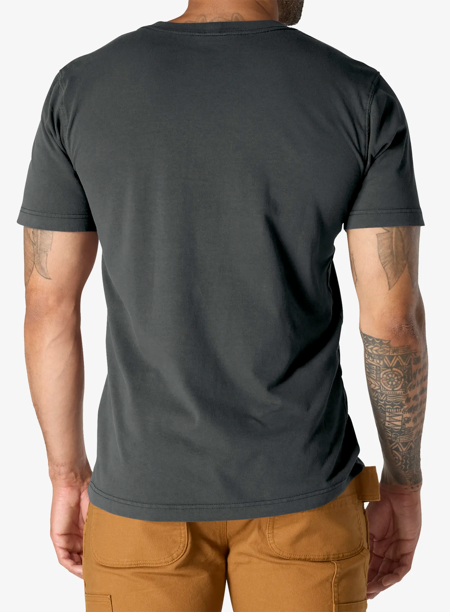Bavlněné tričko Carhartt Irvine Relaxed Garment Dyed T-Shirt - shadow