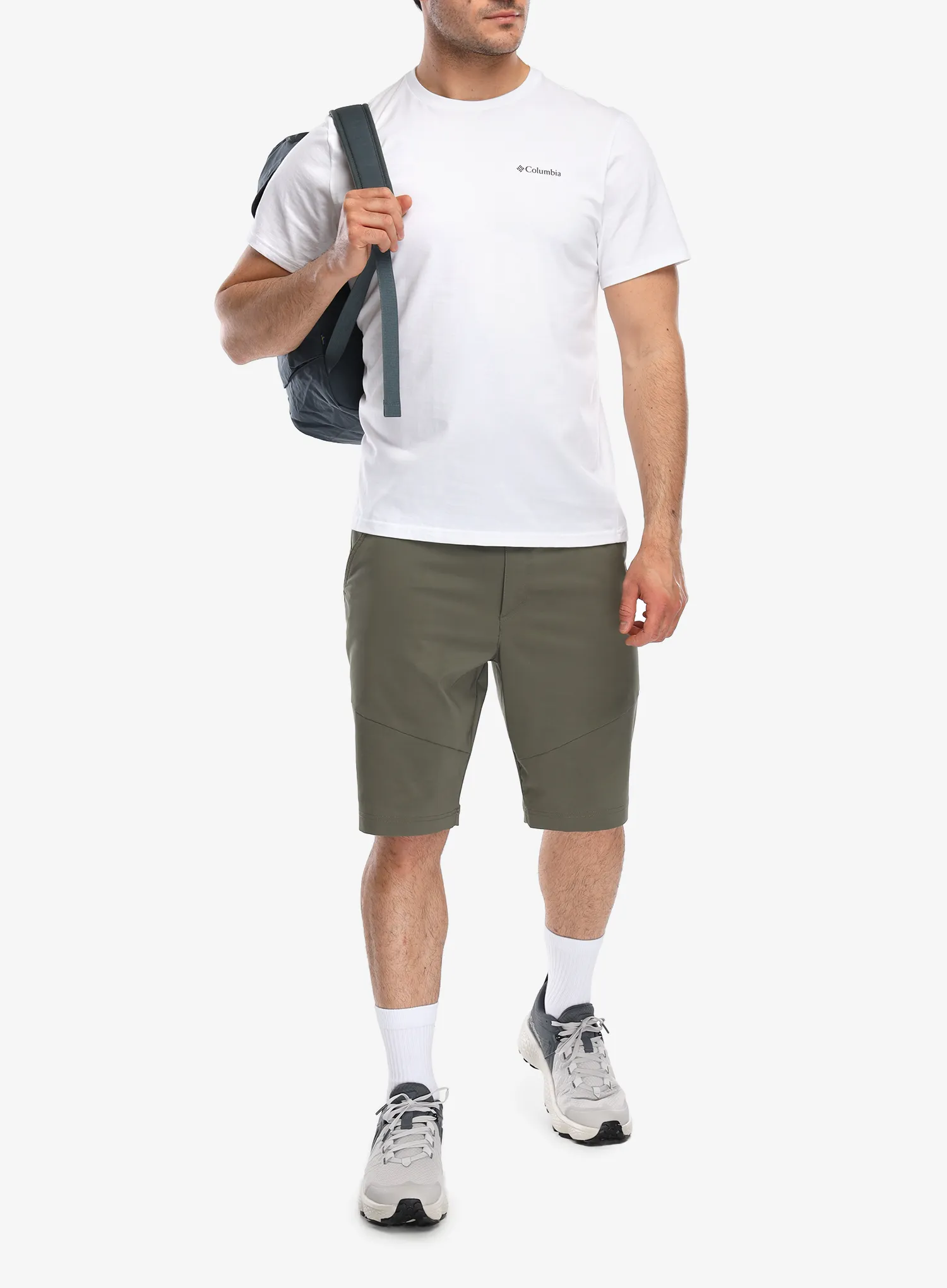 Bavlněné tričko Columbia CSC Outdoor Back Graphic Tee - white/scoped view