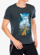 Bavlněné tričko Crazy Shirt Joker - van