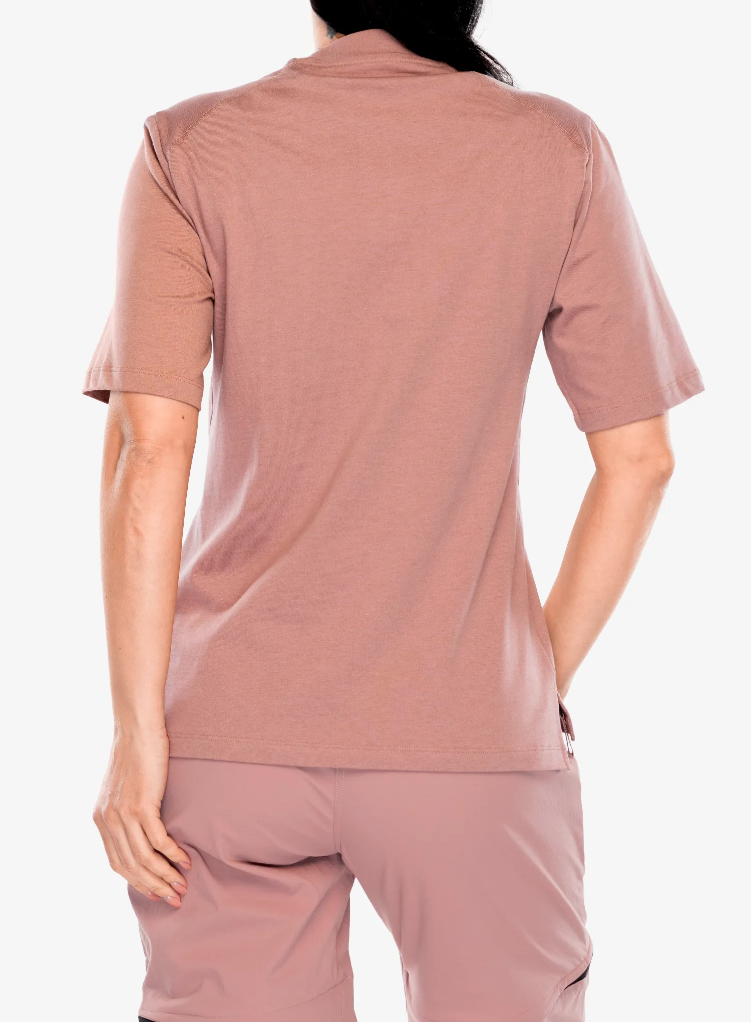 Bavlněné tričko dámské adidas TERREX Xploric Logo Short Sleeve - warm clay