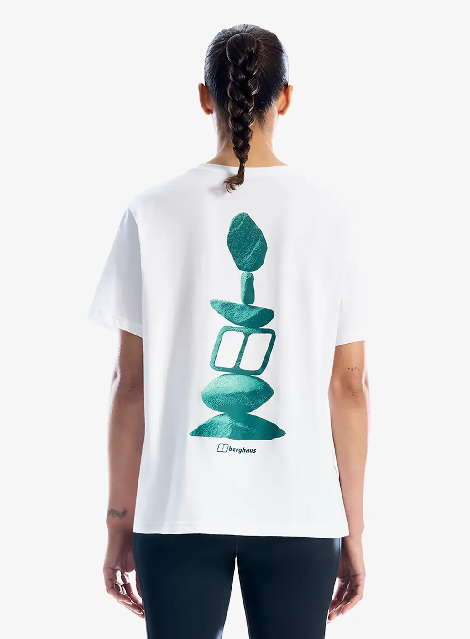 Bavlněné tričko dámské Berghaus Cairn Essential Tee Af - breeze