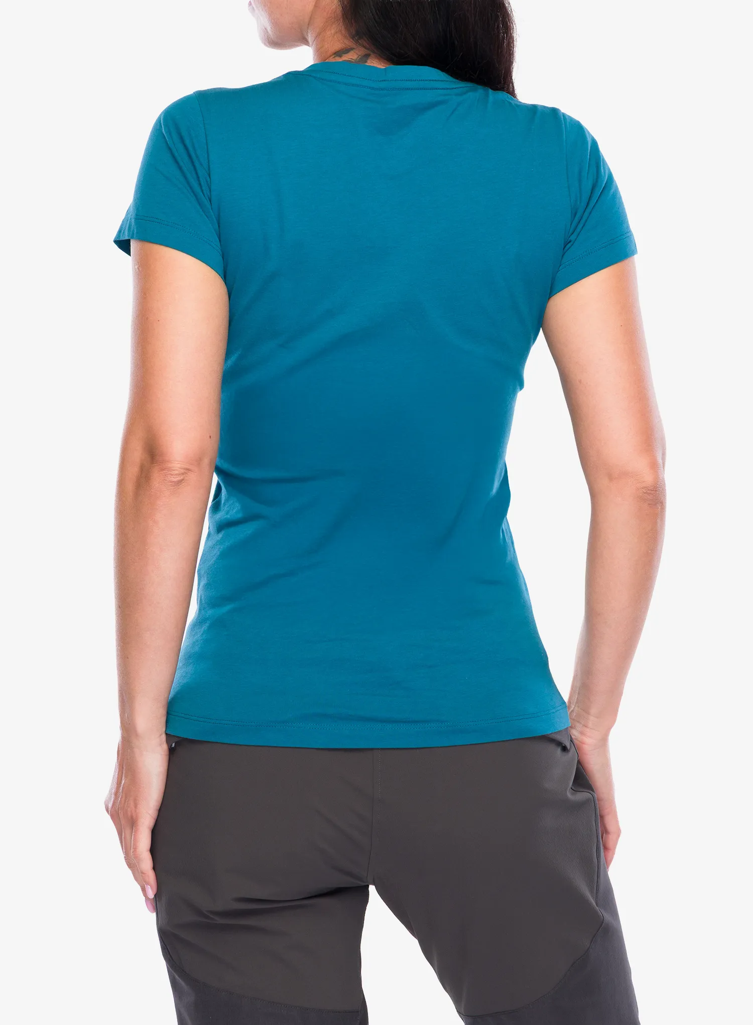 Bavlněné tričko dámská BlackYak Senepol Classic Logo - blue