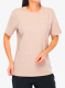 Bavlněné tričko dámské Carhartt Workwear Pocket S/S T-Shirt - light taupe nep