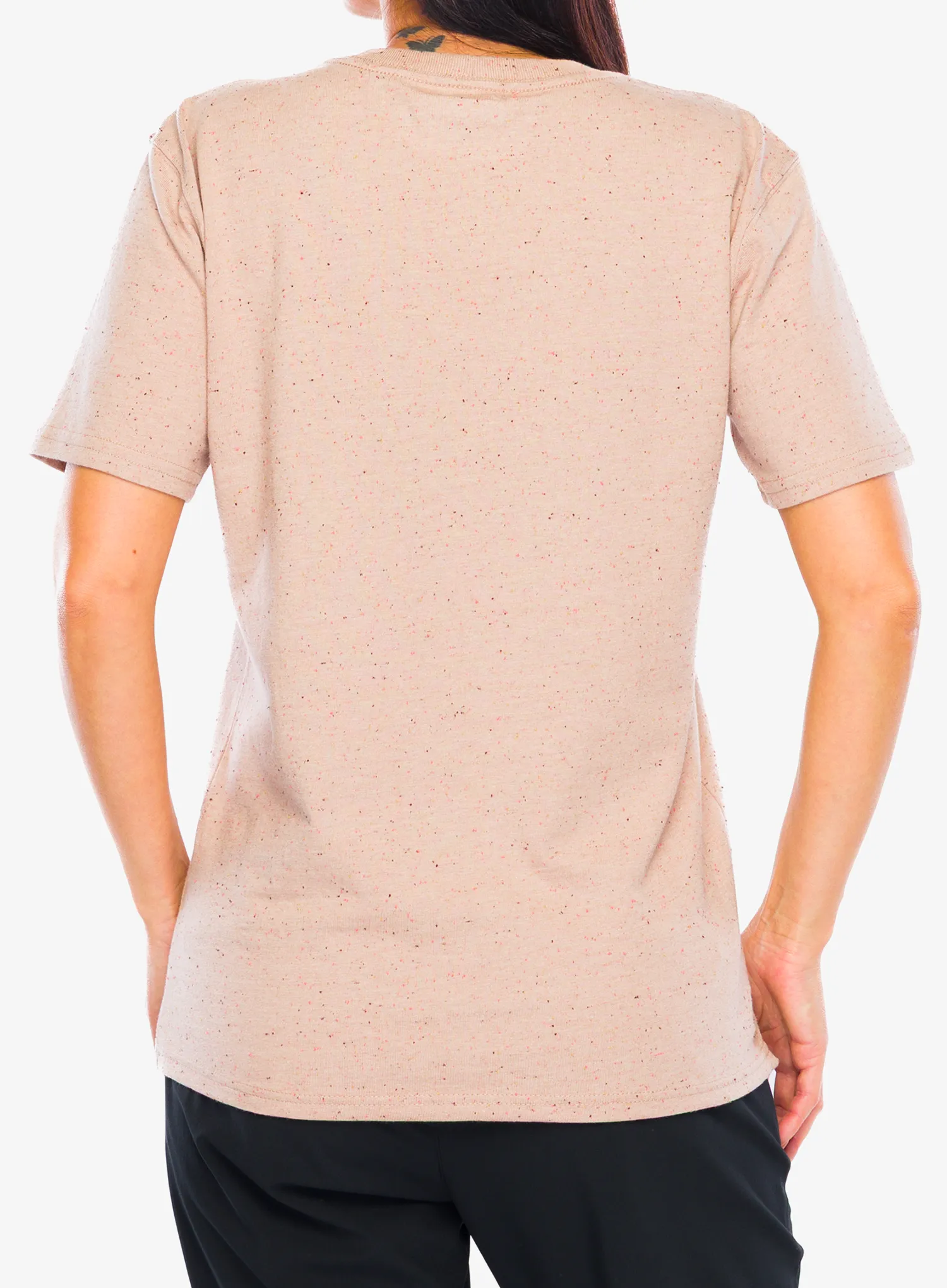 Bavlněné tričko dámské Carhartt Workwear Pocket S/S T-Shirt - light taupe nep