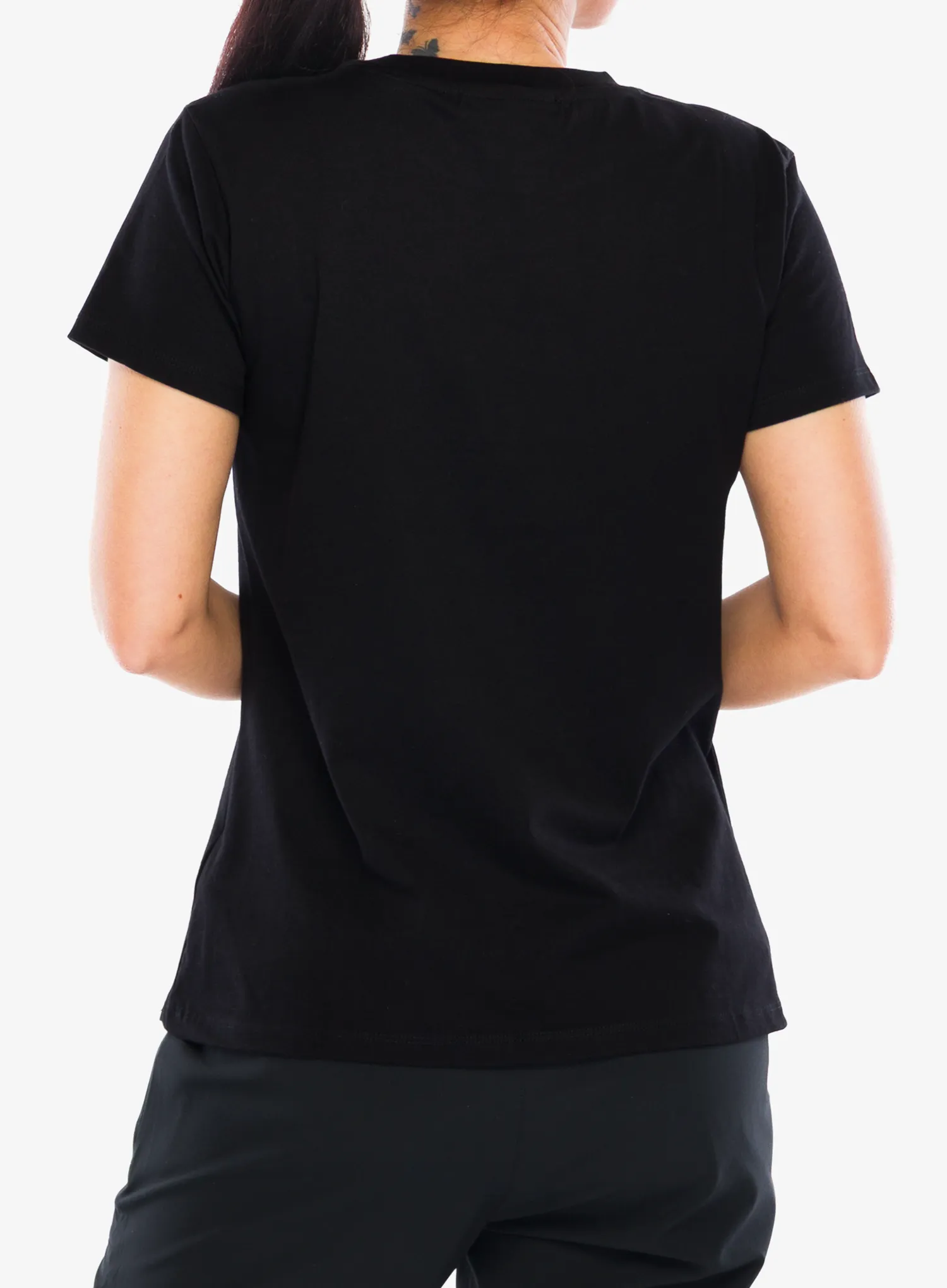 Bavlněné tričko dámské Didriksons Ingaro T-Shirt BBTO - black