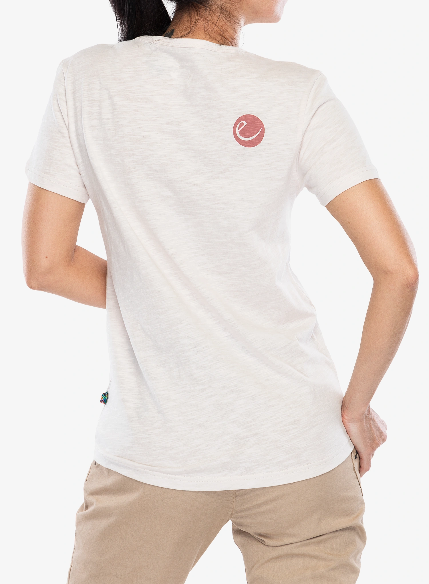 Dámské tričko Edelrid Highball T-Shirt V - white