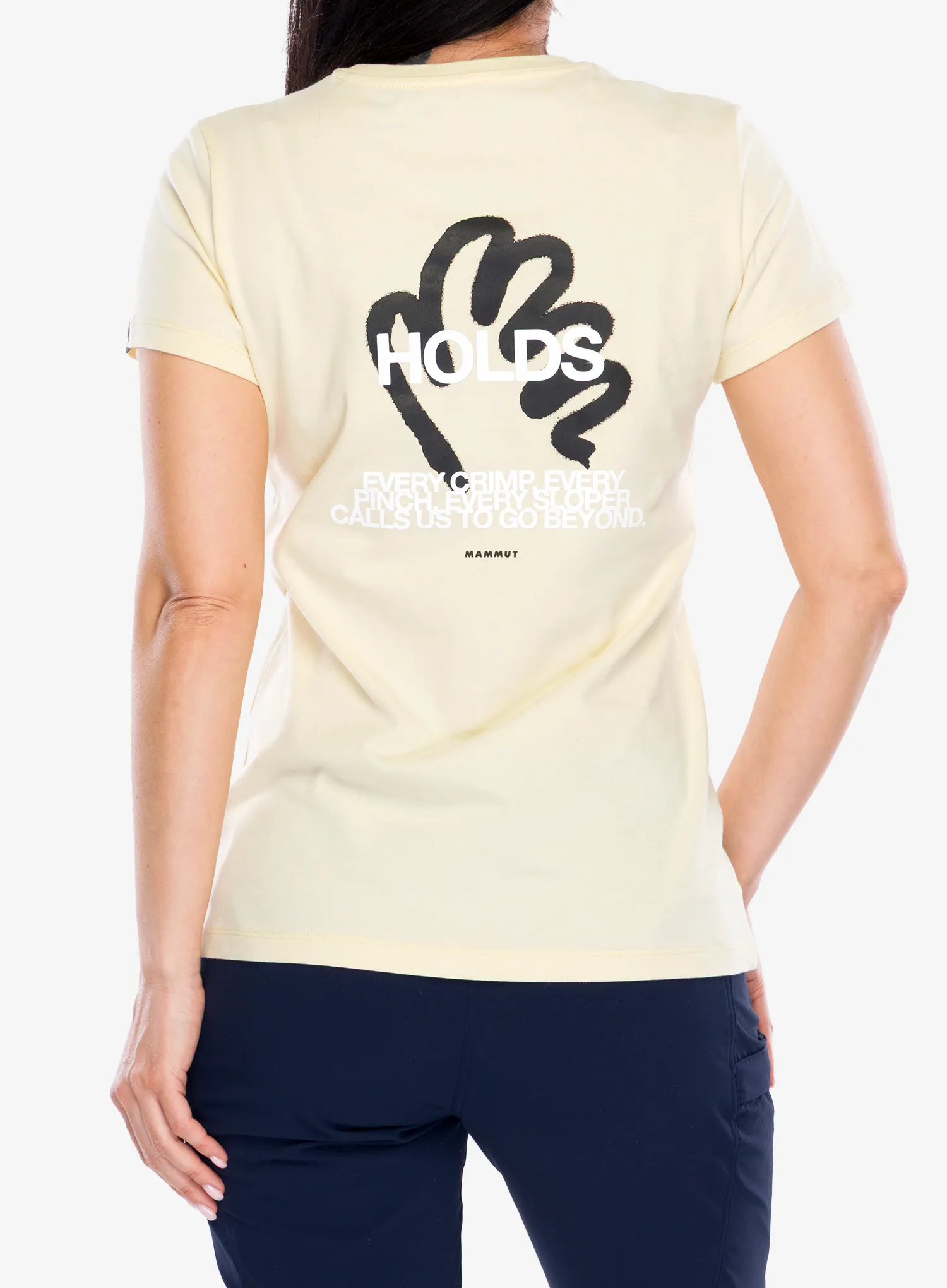 Bavlněné tričko dámské Mammut Massone T-Shirt Hold - alvatern