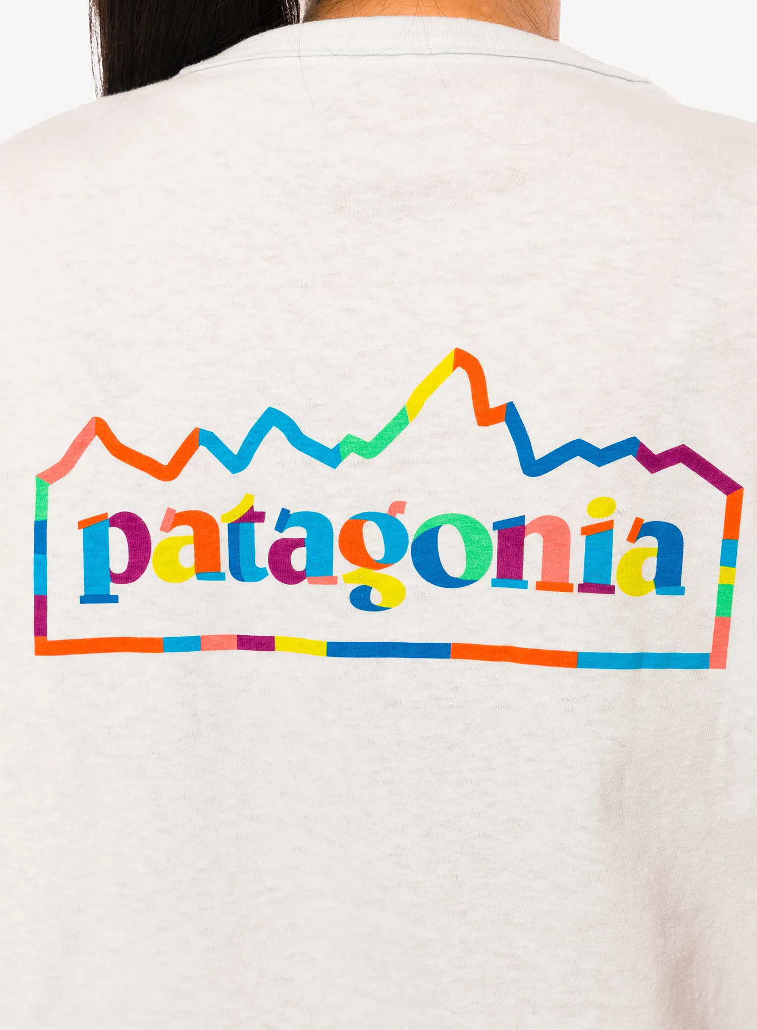 Bavlněné tričko dámské Patagonia Unity Fitz Easy Cut Responsibili-Tee - white