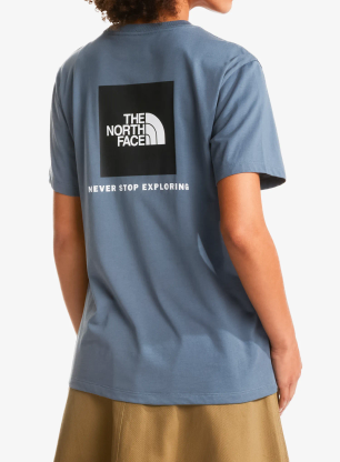 Bavlněné tričko dámské The North Face Evolution Half Dome Relaxed Short Sleeve - granite grey