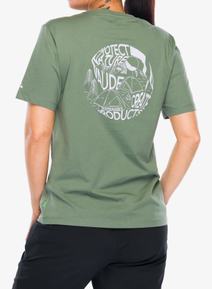 Bavlněné tričko dámské Vaude Spirit T-Shirt II - agave