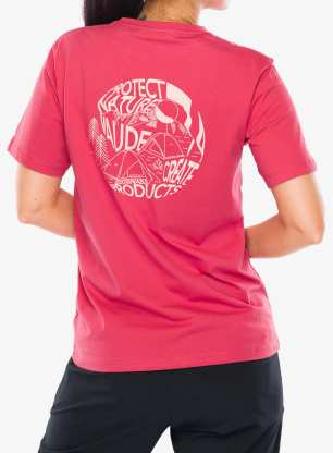 Bavlněné tričko dámské Vaude Spirit T-Shirt II - brick