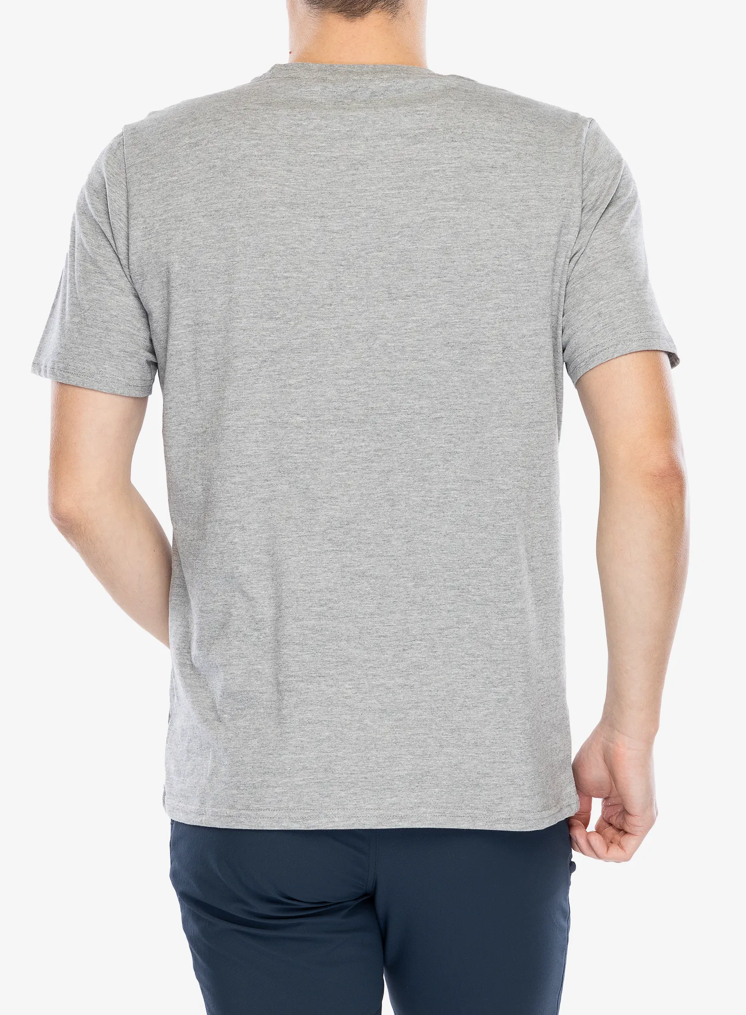 Bavlněné tričko Didriksons Harald T-Shirt 3 - grey melange