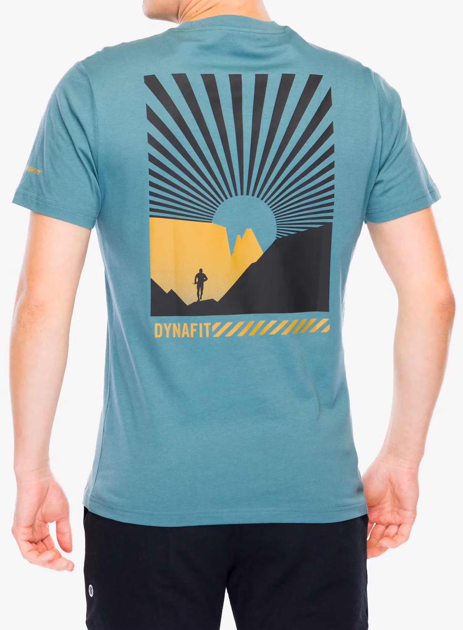 Bavlněné tričko Dynafit 24/7 Graphic T-Shirt - atlantic/sunrise trail