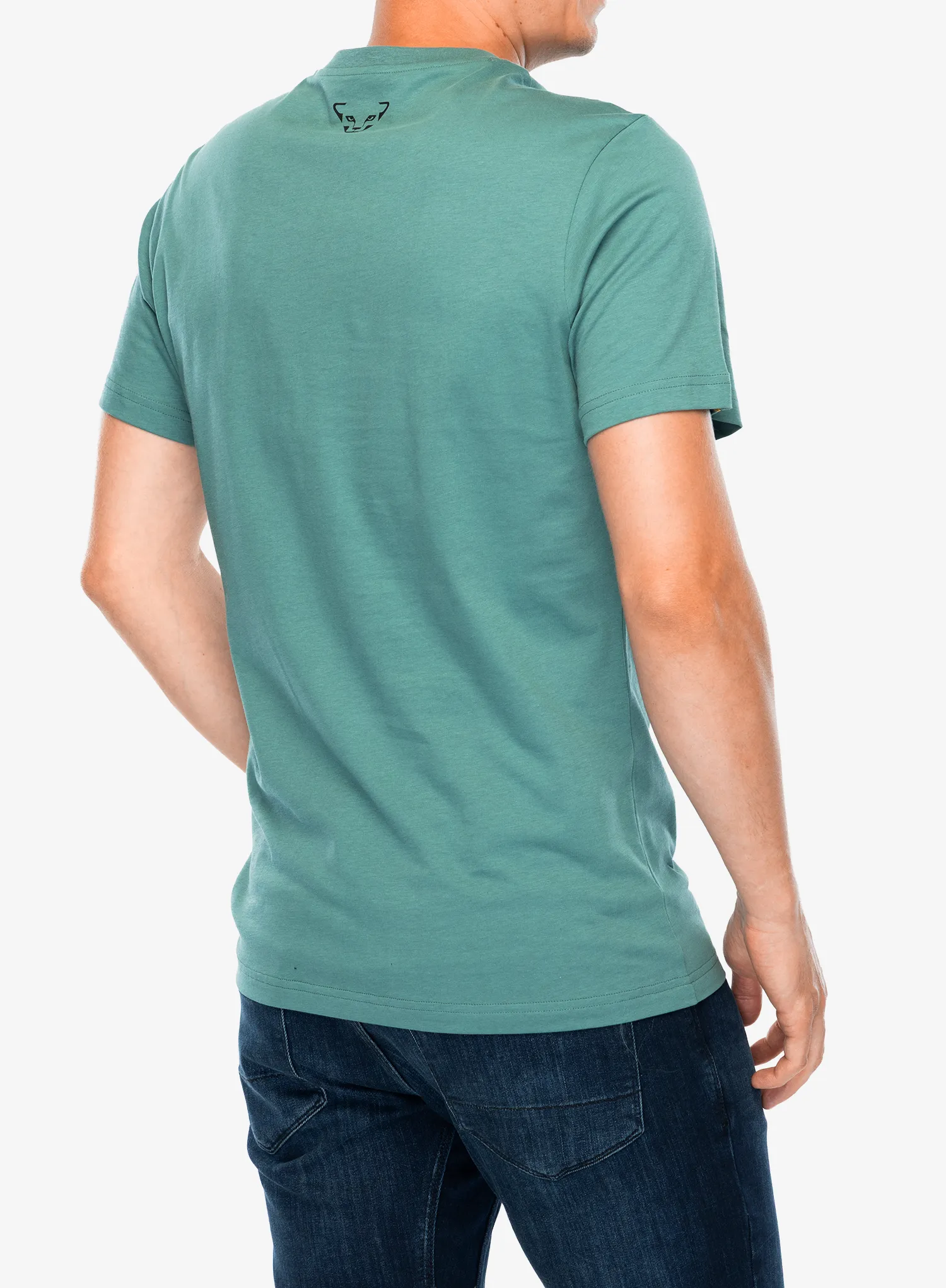 Bavlněné tričko Dynafit Graphic Cotton S/S Tee - atlantic/tabloid