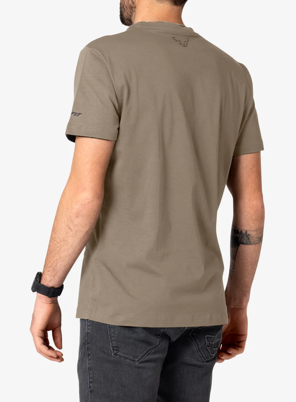 Bavlněné tričko Dynafit Graphic Cotton S/S Tee - fallen rock/horizon