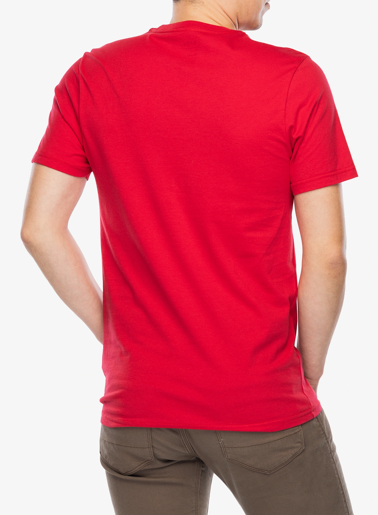 Bavlněné tričko Fox Absolute SS Prem Tee - flame red