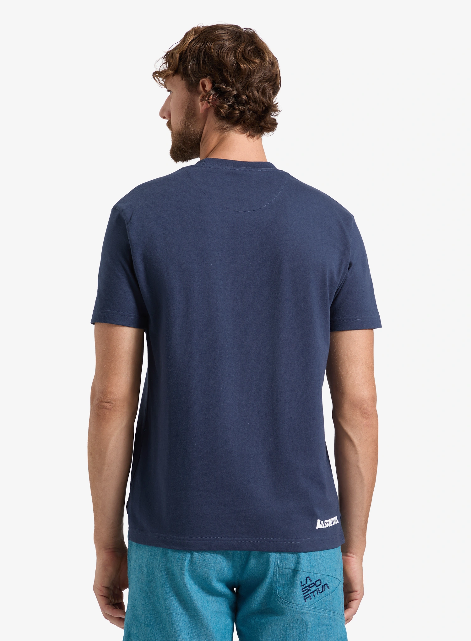 Bavlněné tričko La Sportiva Moon Rock T-Shirt - chalk/night sky